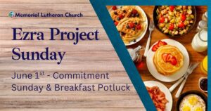 Ezra Project Commitment Sunday