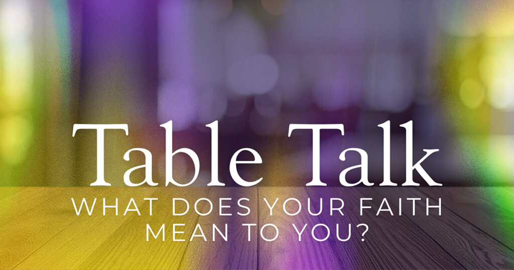 Sun, 9 am: Sept 20, 2026 - What Does Your Faith Mean to You?