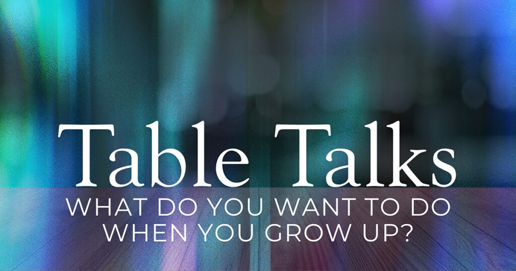 Sun, 9 am: Oct 4, 2026 - What Do You Want to Do When You Grow Up?